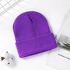 Amazon Chapéu de Lã Colorido Claro para Crianças de 3-8 Anos Chapéu de Tricô Infantil Outono e Inverno Chapéu de Bebê Vermelho