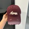 Nueva Gorra de Béisbol Rosa Retro Americana 2025 para Mujer, Gorra de Pico Adelgazante, Versátil Casual de Ala Ancha