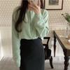 Outono e inverno estilo coreano amor fivela estilo suave suéter de cardigan glutinoso suave mulheres solto doce casual malha casaco feminino