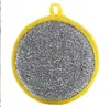 Esponja Redonda Engrosada para Lavar Platos, Estropajo Absorbente de Grasa para Ollas, Paño de Limpieza para el Hogar, Versión Engrosada Mejorada Especial de Doble Cara