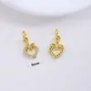 Acessórios de microincrustação de ouro banhados a cobre pulseira com bola oca furada pulseira material diy espaçador toroidal com contas