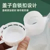 Bolsa de almacenamiento de granos grado alimenticio arroz a prueba de humedad a prueba de insectos portátil sellada bolsa transparente auto-soportante con boquilla venta al por mayor