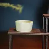 Taza de té pequeña de boca recta de cinco colores taza taza cuenco de té taza de maestro fábrica al por mayor generación Yixing arena púrpura taza de té pequeña