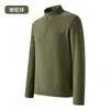 Mesmo Estilo das Marcas Famosas Moletom Quente de Fleece com Zíper Parcial e Manga Longa 10A Antibacteriano Feminino Outono/Inverno Camiseta Esportiva Casual Masculina