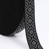 Banda elástica de jacquard de seda dorada y plateada de 4 cm y 5 cm en stock, fabricantes de ropa, faldas, accesorios de cintura, goma de nailon de imitación.