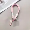 Ins Sayless Funda para Teléfono Móvil Nubes Estrellas Correa de Muñeca Cadena Corta para Colgar Cámara de Teléfono Móvil Colgante Llavero Universal