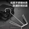 Artículo Popular de Tiktok Estante para Secar Zapatos para Uso Doméstico, Gancho Sólido Engrosado de Acero Inoxidable, Estante para Sandalias para Colgar Zapatos en el Balcón Exterior de la Ventana