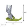 Pie prensatelas para máquina de coser plana, todo acero, pie prensatelas para máquina de coser industrial, traje, combinación de pie prensatelas de rodillo industrial para rizar, venta al por mayor