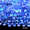 Não. 30 fundo plano diamante de vidro strass diy jóias de unhas redondas de cristal pedra caso do telefone móvel boneca vara broca cerca de 6,5 milímetros