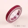 No. 72 Hilo de jade trenzado cuerda de mano cuerda trenzada a mano pulsera de cuerda cuerda trenzada línea roja cuerda con colgante material para manualidades
