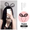 Feimu Lencería Sexy Orejas de Conejo Orejas de Gato Orejas Cortas Felpa Encaje Diadema Accesorios Entrega Meituan Mayorista Mujer 7653