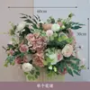 Nuevo Estilo Chino Señal de Agua Artificial Juego Completo de Trípode Floral Bolsa de Papel Combinación de Flores Celebración de Inauguración de Exposición Metabo