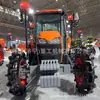 954 Trator Grande com Rodas e Eixo Traseiro Ampliado, Uso Duplo para Condições Agrícolas Úmidas e Secas, Trator Rotativo e de Aragem