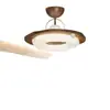 Lámpara de araña de lujo ligero para sala de estar estilo italiano, luz principal para pasillo que protege los ojos estilo americano, juego de iluminación Zhongshan de 6 piezas, combinación de paquete de iluminación para toda la casa, sin hierro