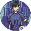 Periférico de Anime Prisión Azul Insignia de Lata Insignia Decoración de Bolsa Colgante Insignia Linda Broche
