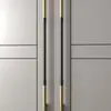 Manijas de Puerta de Madera Maciza con Diseño Único para Salas Club, Manijas para Puertas de Cristal Sin Marco en Stock para Salones de Banquetes y Hoteles
