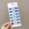 Pinza para el Cabello Negra Sin Costuras para Mujer 2026 Nuevo Clip de Alto Gama para Flequillo Pinza Lateral Accesorio para el Cabello