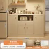 Aparador, armário de armazenamento para sala de estar, armário de armazenamento de chão, armário de chá simples, armário doméstico, armário de armazenamento integrado de parede