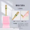 Brocas de Diamante para Uñas para Pretratamiento, Eliminación de Uñas Estilo Ruso, Herramientas Profesionales para Eliminar Cutículas y Callosidades Duras para Salones de Uñas