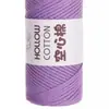 Algodón Hueco Hilo Redondo Espesor Medio Hilo Sencillo Hecho a Mano diy Bolsa de Crochet Sombrero Zapatillas Material para Bolsas