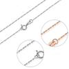 Colar feminino de ouro rosa edição coreana corrente de osso de cobra corrente de estrela venda direta de fábrica feminina