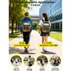 Mochila transparente ClearBookbag transfronteriza, PVC impermeable, gran capacidad, adecuada para la escuela y los desplazamientos, con un diseño transparente para una fácil visibilidad del contenido