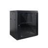 Gabinete de parede para rack de roteador 9U espessado de fábrica 0,5 m Chassis de rede Gabinete de monitoramento de corrente fraca Gabinete de parede com tomada
