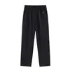 Calça de verão da mamãe, calça cropped, fina, larga, plus size, perna reta, respirável, calça casual para mulheres de meia-idade e idosas, calça de vovó