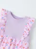 26 Vestido de Encaje sin Mangas Estilo Princesa Floral de Moda Europea y Americana para Niñas Vestido Infantil Transfronterizo de Verano