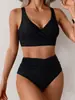 2026 Europeo y Americano Nuevo Conservador Bikini Mujer Comercio Exterior Amazon Traje de Baño Sexy Conjunto de Dos Piezas bikini