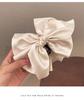 Pinza de Clip para Coleta con Lazo Floral, Pinza de Chifón Morado Elegante de Múltiples Capas Súper Hada para Mostrar Volumen del Cabello, Pinza de Tiburón Versátil y a la Moda