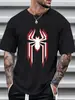 Nova Camiseta de Manga Curta para Homens Verão 2026, Gola Redonda, Caimento Solto Tendência, Blusa Versátil Estilo Ins, Camiseta Básica Versátil Plus Size