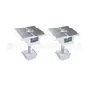 Vendas Diretas da Fábrica acessórios para suportes fotovoltaicos solares clip central de liga de alumínio 35 midclamp disponível embalagem em saco