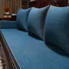 Nueva Funda de Cojín para Sofá de Palosanto Chino Muebles de Madera Maciza China Antideslizante Gama Alta Colchón Especial para Cama Luohan Cojín de Asiento