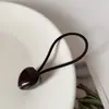 Laço de Cabelo Fofo Flor de Tulipa Retro, Elástico de Cabelo Elegante para Mulheres, Corda de Cabelo de Alta Elasticidade, Acessório de Cabelo para Rabo de Cavalo Alto para Mulheres