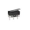 Microinterruptor de Viagem à Prova d'Água com Limite, Resistente a Altas Temperaturas, Três Pinos, Pequeno, Tátil, para Mouse, Interruptor de Detecção
