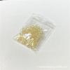 Contas de vidro 10mm anel de corrida circular anel duplo pequeno rosquinha transmissão ao vivo pulseira diy acessórios de anel de contas pequenas