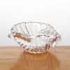 Portavelas de Cristal Transparente Estilo Nórdico Nueva Caracola, Decoración de Boda, Portavelas para Cena Romántica a la Luz de las Velas, Decoración del Hogar de Lujo Ligero