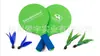 Piso de choupo cor raquete horizontal simples prancha raquete de pena resistente raquete de tênis de mesa casual artigos esportivos atacado