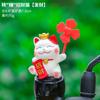 Ornamentos de Bicicleta Panda Fofo Bicicleta de Montanha Veículo Elétrico Acessórios de Motocicleta Acessórios Parque Moinho de Vento Ventilador Pequeno