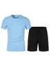 Conjunto de Manga Corta para Hombre Verano 2025 2: Camiseta de Baloncesto + Shorts Deportivos, Casual y Versátil para Deporte y Ocio