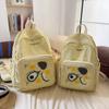 Mochila Casual Simple Fresca Pequeña Estilo K Estudiante de Secundaria Estudiante de Preparatoria Bolsa Escolar Mochila Ligera de Viaje