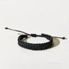 Nueva Pulsera Bohemia Original de Playa Hecha a Mano Trenzada Cuerda de Mano Pulsera de Textura Simple Pulsera Impermeable de Cuerda Encerada Venta al por Mayor