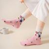Calcetines de media caña de dibujos animados para mujer pareja combinan con todo dibujos animados japoneses de las Cuatro Estaciones Hello kitten celebridad de internet coolomi calcetines