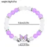 Pulseras con Iniciales 'D' de Sanrio Hello Kitty, Kuromi, Stitch, Mickey Mouse de Venta Caliente Transfronteriza en Stock al por Mayor
