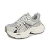 Zapatillas dad de moda para mujer, nuevo modelo otoño 2026, de malla transpirable, versátiles, con suela gruesa, deportivas casuales