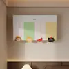 Tela de Cortina a Prueba de Viento para Aire Acondicionado para Prevenir el Flujo Directo de Aire Frío, Especialmente Diseñada para Uso Postparto, Nuevo Modelo 2026, Tipo Colgante con Velcro Mágico sin Taladro, Universal