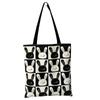 Generación distribuida pelo impresión simple bolsa de lona portátil con cremallera gran capacidad bolsa de hombro de lona bolsa de mano para el trabajo