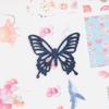 Parche de mariposa estéreo con lentejuelas huecas cortadas con láser, accesorios de bricolaje hechos a mano, accesorios para el cabello para niños, material para tocados