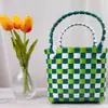 Bolso Cesta Tejido a Mano Cesta para Verduras Regalo Luna Llena Bebé Cesta para Niños Pequeños Bolsa de Playa Cesta para Juguetes de Niños Mayoreo